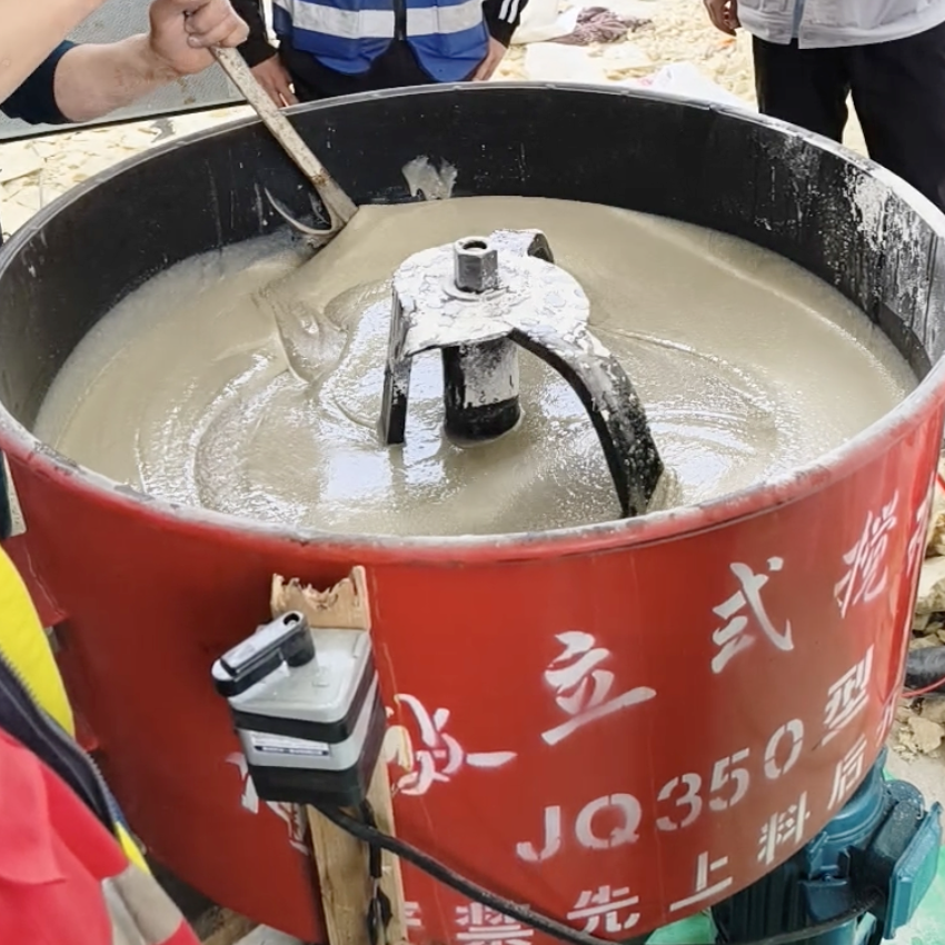 卢龙汽轮机余热压缩机导热油设备底座耐高温环氧树脂灌浆料